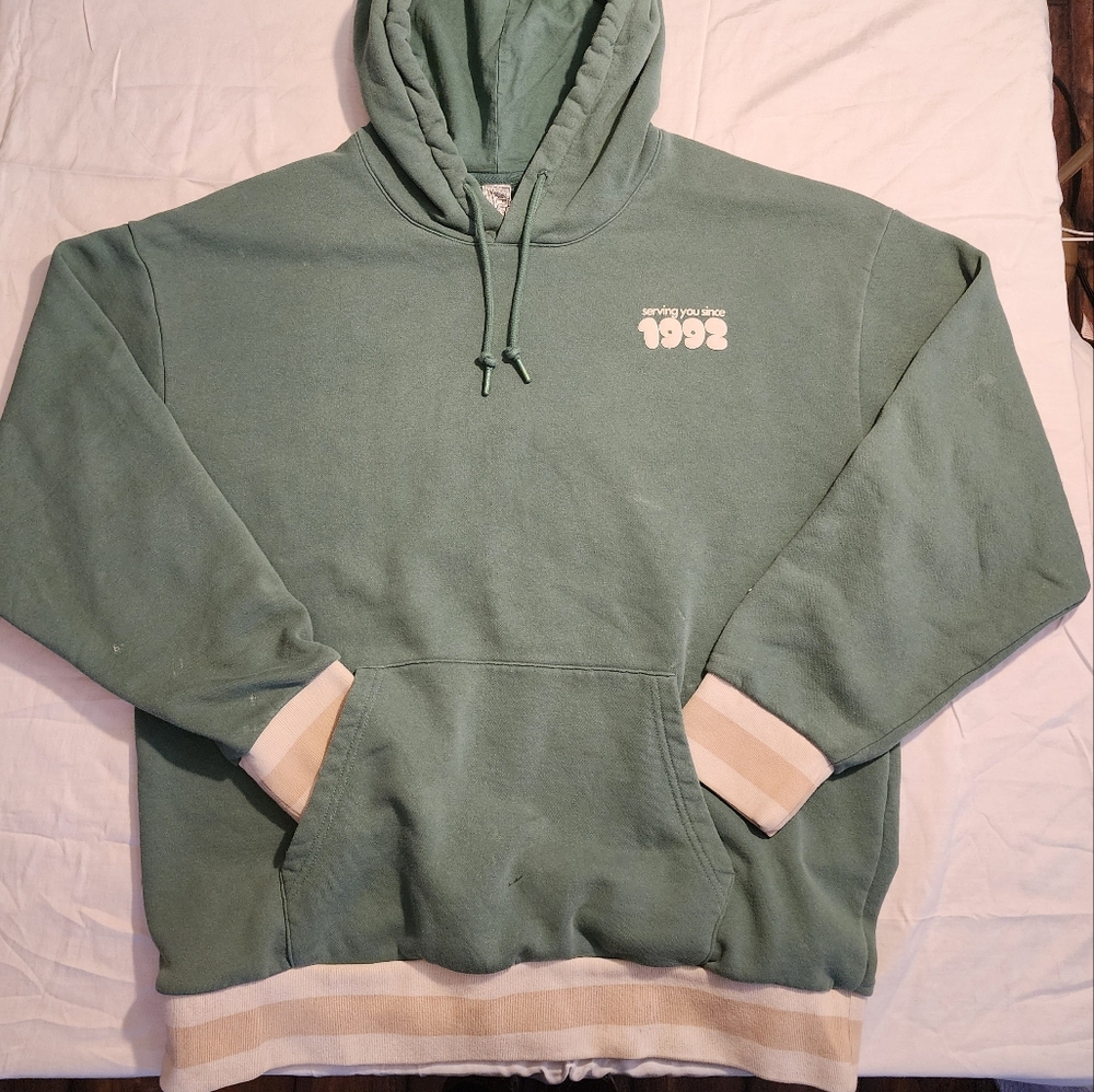 Men's XL Dutch Days Ahead teal sweatshirt